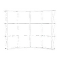 10' Curved Wall (3x4 Pop-up) Frame Only